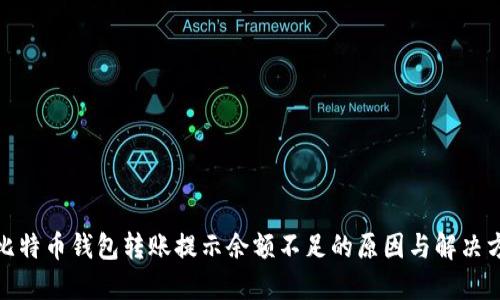 : 比特币钱包转账提示余额不足的原因与解决方法